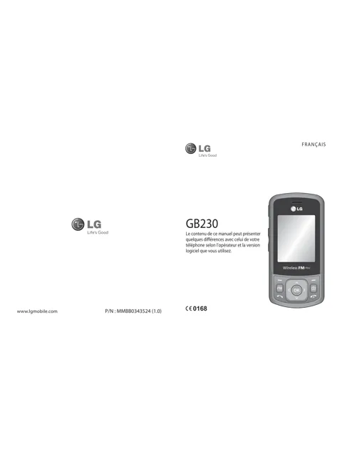 LG GB230.ACHNBK